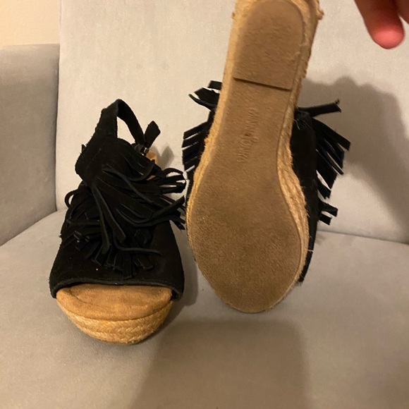 Suede leather wedges - Picture 3 of 4